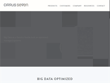 Tablet Screenshot of cirrusseven.com
